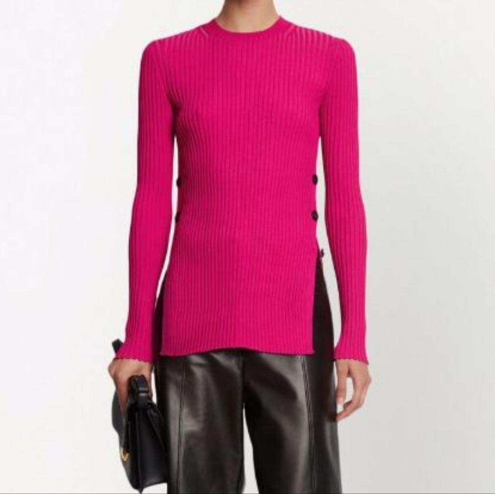 Proenze Schouler Button Rib Knit